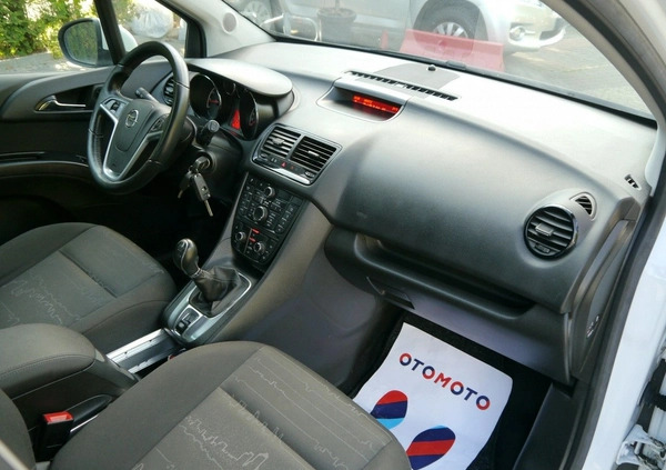 Opel Meriva cena 21600 przebieg: 181367, rok produkcji 2011 z Mikstat małe 497